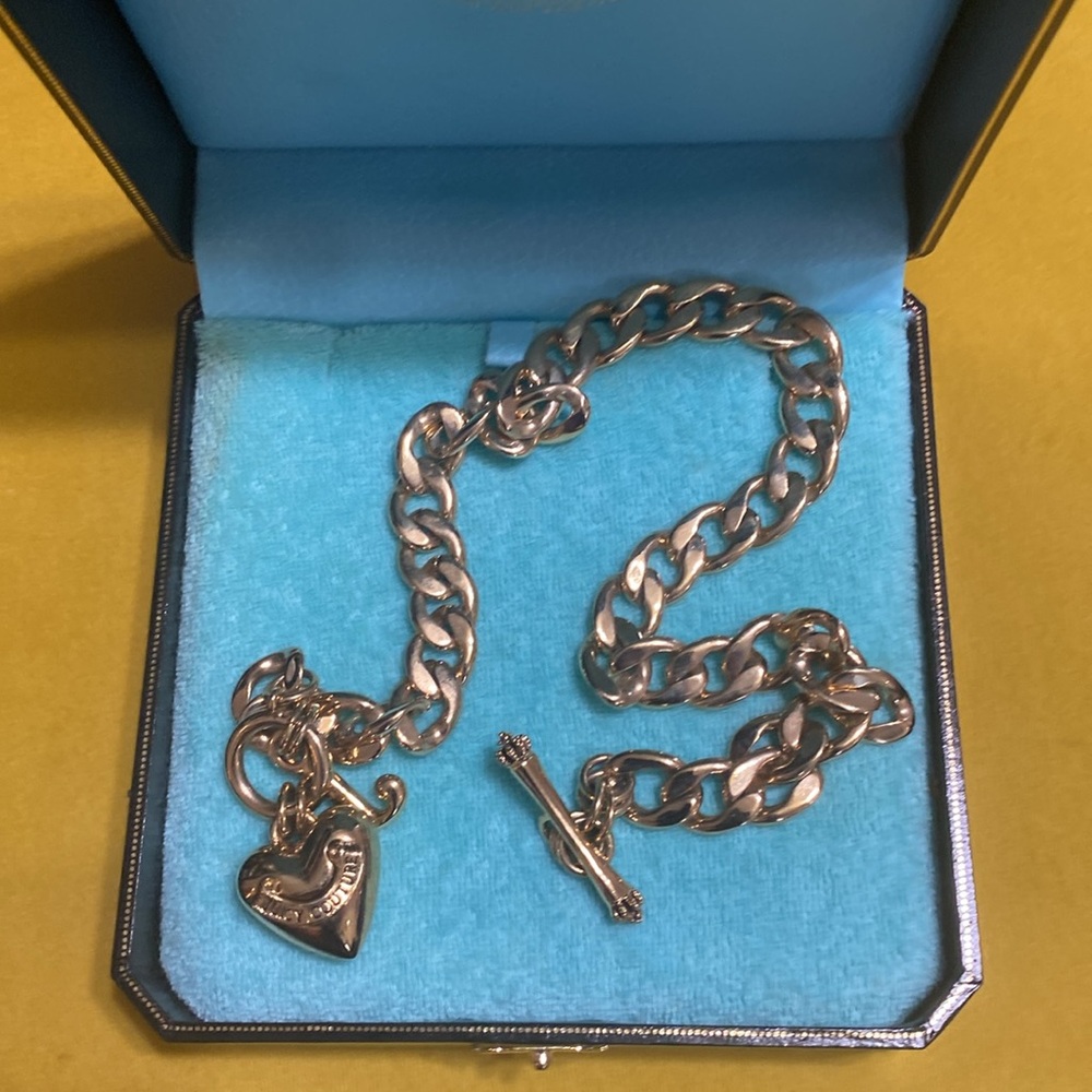 Vintage Juicy Couture charm-holder necklace.